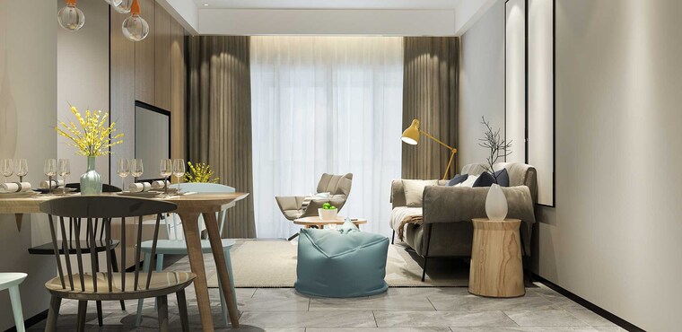 Living Room, birla-evara 3 Bedroom 1624 Sq.Ft. Apartment In Sarjapur Bangalore 8584605