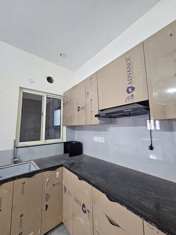 Kitchen in 2 BHK Builder Floor at Unitech Infospace, Sector 21 – for Rent