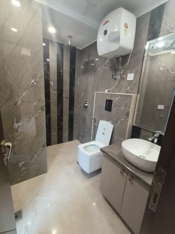 Bathroom in 3 BHK Builder Floor at Panchsheel Enclave – for Sale