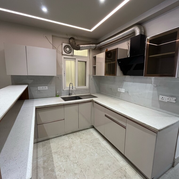 Kitchen, chattarpur 3 Bedroom 1200 Sq.Ft. Builder Floor In Chattarpur Delhi 8584657