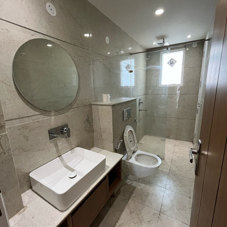 Bathroom, chattarpur 3 Bedroom 1200 Sq.Ft. Builder Floor In Chattarpur Delhi 8584657