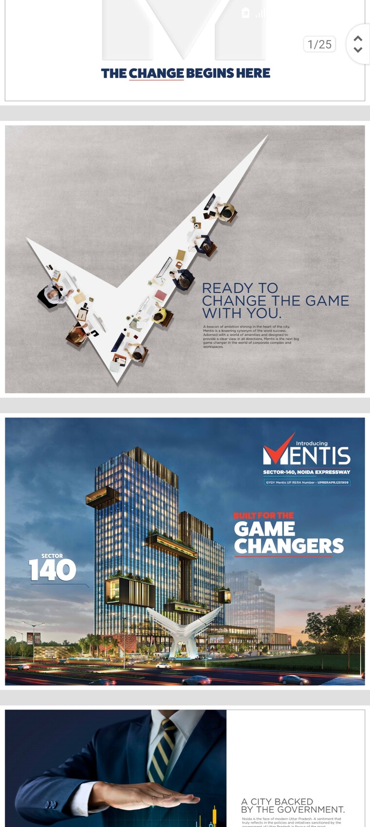 Master Plan, gygy-mentis Commercial Office Space 600 Sq.Ft. In Sector 140 Noida Noida 8584699