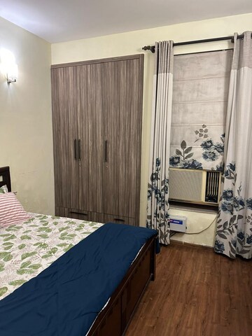 Bedroom in 1 BHK Apartment at Unitech Uniworld Resorts-The Residences, Sector 33 – for Rent