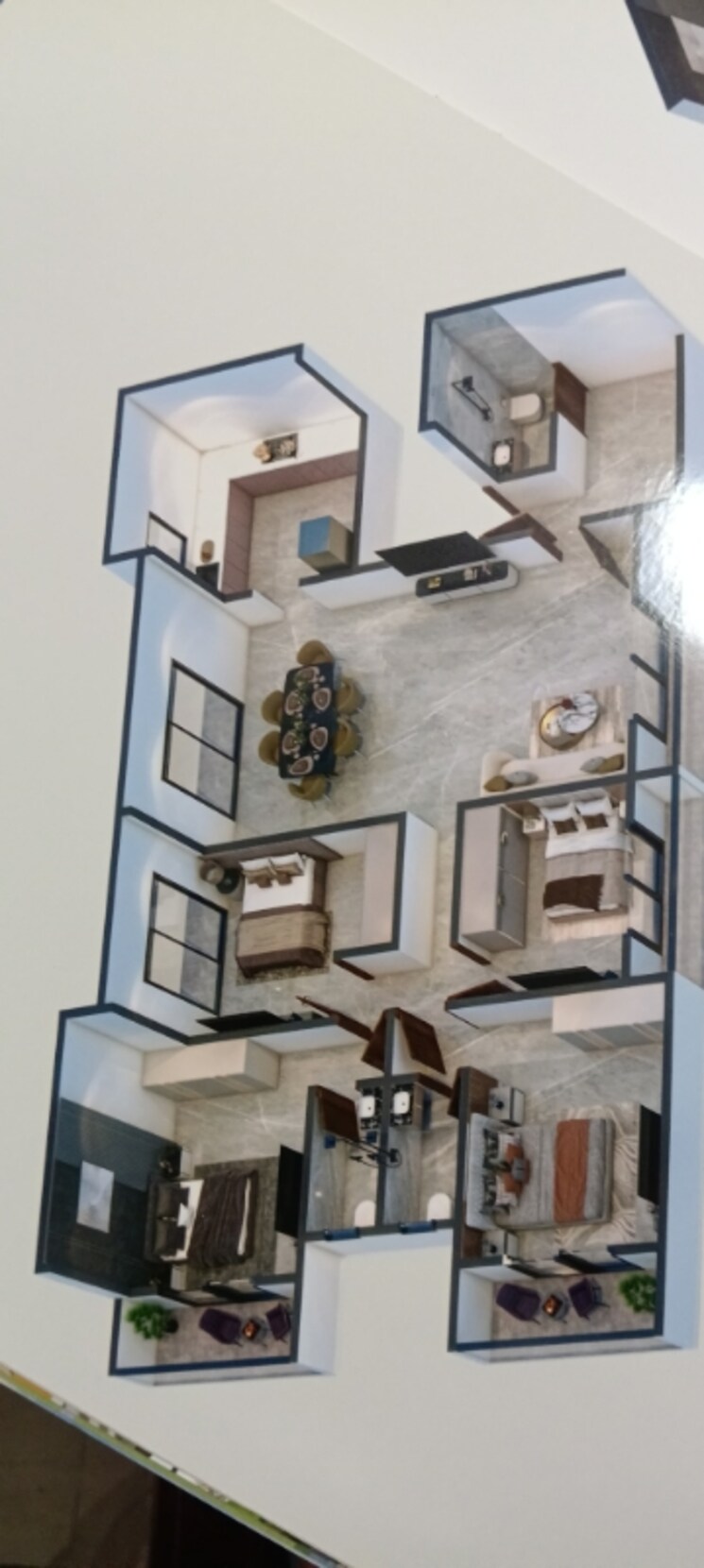 Floor Plan, aadiraj-signature 2 Bedroom 670 Sq.Ft. Apartment In Nalasopara West Palghar 8584767