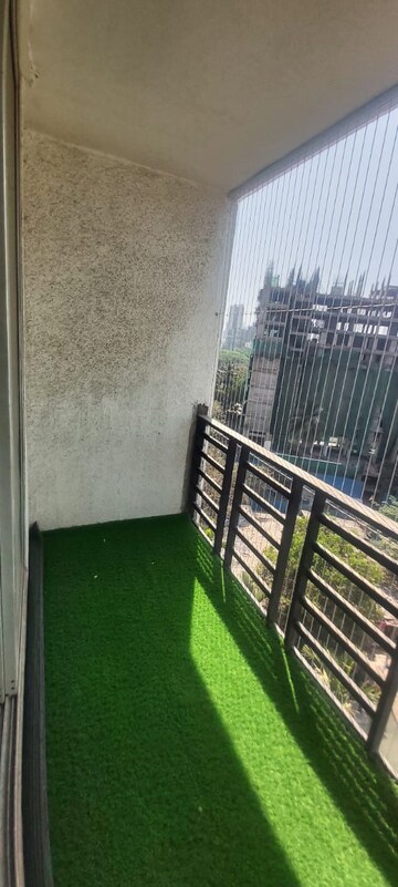Balcony in 2 BHK Apartment at Solitaire Heights, Malad West – for Rent