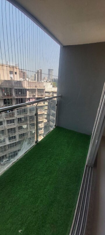 Balcony in 2 BHK Apartment at Solitaire Heights, Malad West – for Rent