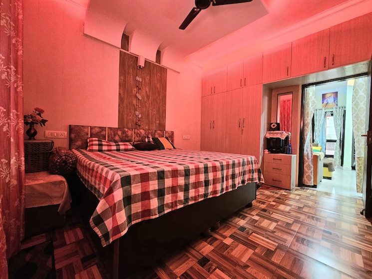 Bedroom, dhakoli 3 Bedroom 1100 Sq.Ft. Builder Floor In Dhakoli Zirakpur 8584854