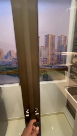 Balcony in 1 BHK Apartment at Ajmera 78 Lake Town, Bhandup West – for Sale