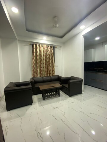 Living Room in 1 BHK Builder Floor at Chattarpur – for Rent