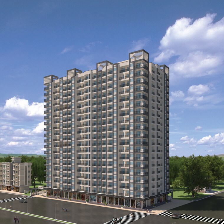 Exterior View, shree-the-vaidiki-signature 2 Bedroom 607 Sq.Ft. Apartment In Kalyan East Thane 8584863