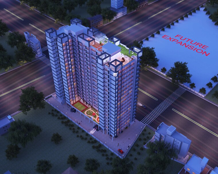 Swimming Pool, shree-the-vaidiki-signature 2 Bedroom 619 Sq.Ft. Apartment In Kalyan East Thane 8584890