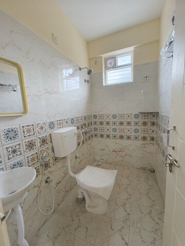 Bathroom in 2 BHK Apartment at Kaggadasapura – for Rent