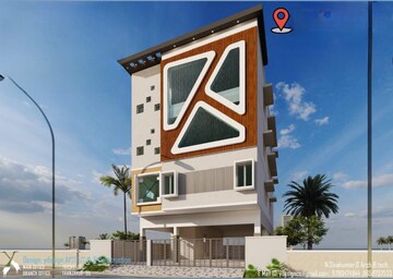  Office Space – Exterior View View at Thillai Nagar - for Rent