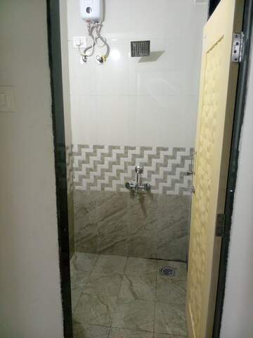 Bathroom in 1 BHK Apartment at Mhada Sector R3, Goregaon West – for Rent