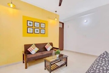 Living Room in 1 BHK Builder Floor at Saket – for Rent