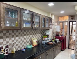 Kitchen in 3 BHK Builder Floor at Unitech Arcadia, South City 2 – for Sale