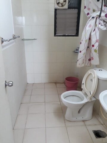 Bathroom in 3 BHK Apartment at Provident Welworth City, Yelahanka – for Rent