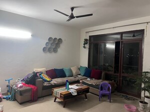 Living Room in 3 BHK Builder Floor at Bestech Center Point, Sushant Lok I – for Sale
