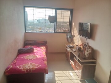 Living Room in 1 BHK Apartment at Goregaon West View CHS, Goregaon West – for Rent