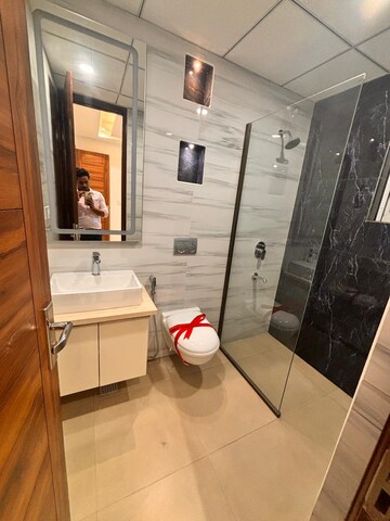 Bathroom in 4 BHK Apartment at Trishla City, Patiala Road – for Sale