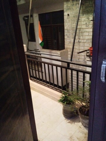 Balcony in 2 BHK Builder Floor at Lucky The Palm Valley, Sector 1 Greater Noida – for Rent