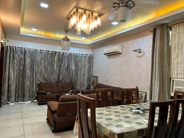 Living Room, panchsheel park 4 Bedroom 3000 Sq.Ft. Villa In Panchsheel Park Delhi 8585224