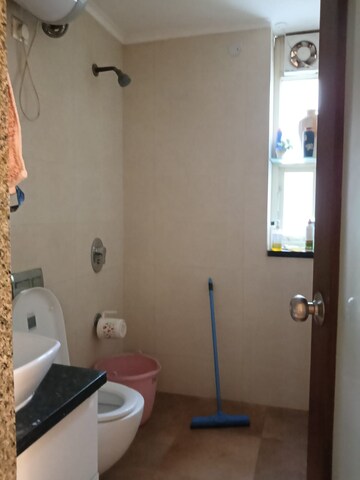Bathroom in 3 BHK Apartment at Vasant Kunj – for Rent