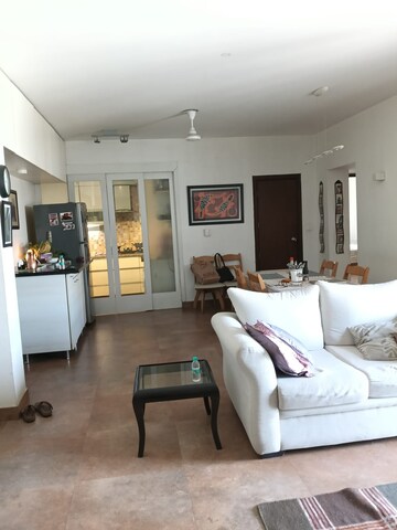 Living Room in 3 BHK Apartment at Vasant Kunj – for Rent