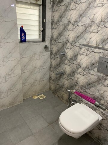 Bathroom in 3 BHK Apartment at Lodha Amara, Kolshet Road – for Rent