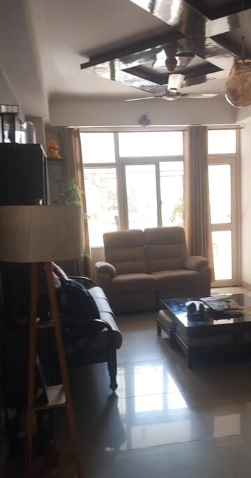 Living Room in 2 BHK Apartment at Panchsheel Wellington, Dundahera – for Rent