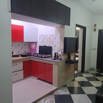 Kitchen in 3 BHK Builder Floor at Ansal Sushant Lok I, Sector 43 – for Rent
