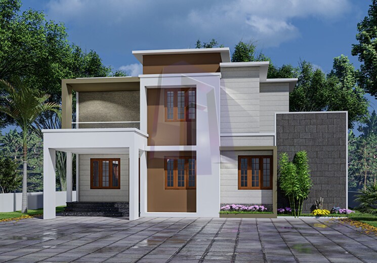 Exterior View, chandranagar 2 Bedroom 710 Sq.Ft. Villa In Chandranagar Palakkad 8585719
