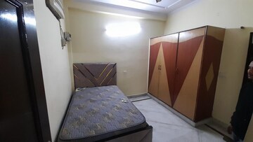 Bedroom in 3 BHK Builder Floor at Ansal Sushant Lok I, Sector 43 – for Rent