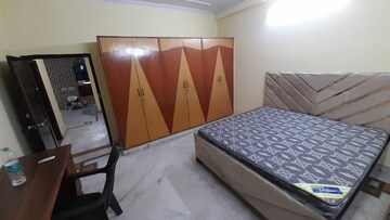 Bedroom in 3 BHK Builder Floor at Ansal Sushant Lok I, Sector 43 – for Rent