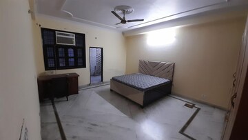 Bedroom in 3 BHK Builder Floor at Ansal Sushant Lok I, Sector 43 – for Rent