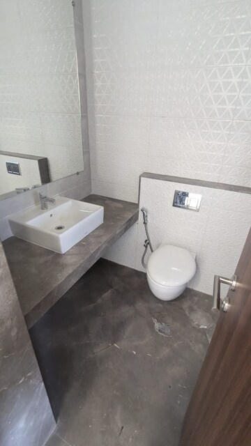 Bathroom in 3 BHK Apartment at Kalpataru Radiance, Goregaon West – for Rent