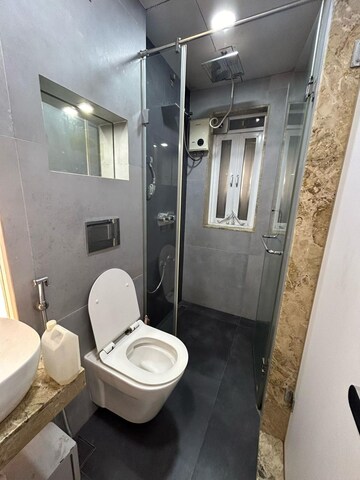 Bathroom in 2 BHK Apartment at Pride Park Royale, Andheri East – for Rent