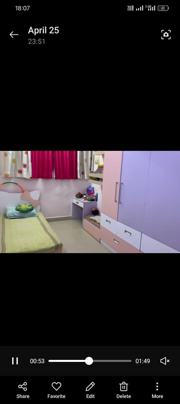 Master Bedroom in 2.5 BHK Apartment at Supertech Cape Town, Sector 74 – for Rent