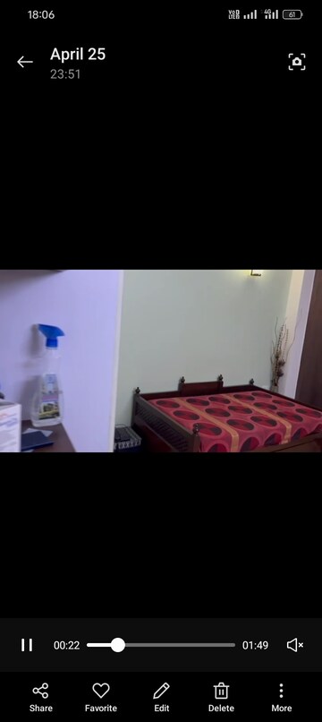 Bedroom in 2.5 BHK Apartment at Supertech Cape Town, Sector 74 – for Rent