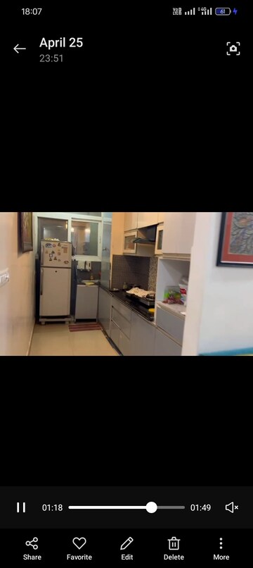 Master Bedroom in 2.5 BHK Apartment at Supertech Cape Town, Sector 74 – for Rent