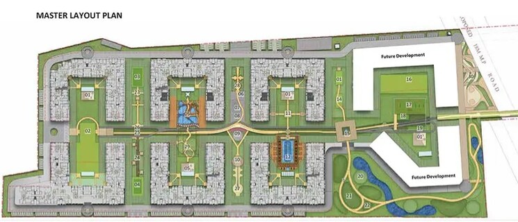 Master Plan, godrej-msr-city 3 Bedroom 1606 Sq.Ft. Apartment In Shettigere Bangalore 8585776