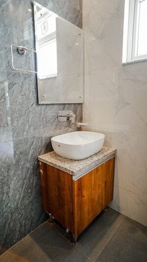 Bathroom in 3.5 BHK Builder Floor at Aerocity – for Sale