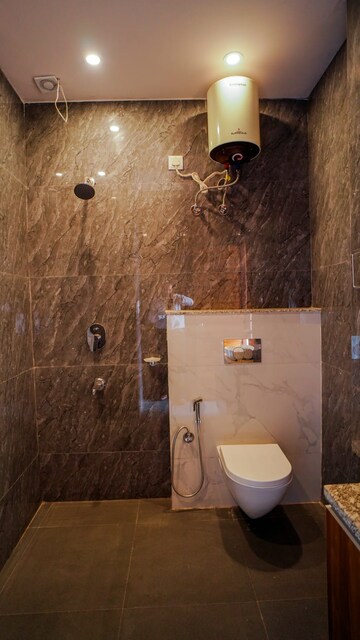 Bathroom in 3.5 BHK Builder Floor at Aerocity – for Sale