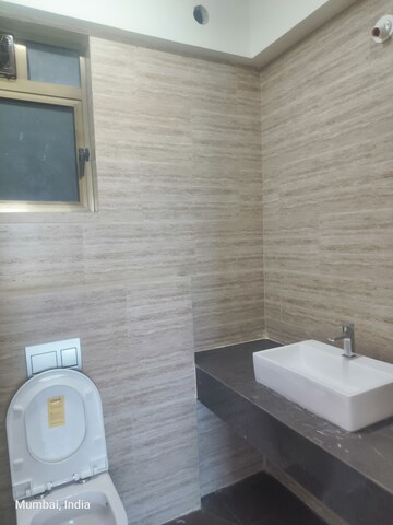 Bathroom in 3 BHK Apartment at Rajesh Raj Infinia, Malad West – for Rent