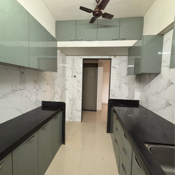 Kitchen, bhoomi-valley 1 Bedroom 595 Sq.Ft. Apartment In Huzefa Nagar Mumbai 8585788