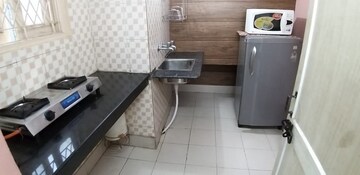 Kitchen in 1 BHK Builder Floor at Lajpat Nagar I – for Rent
