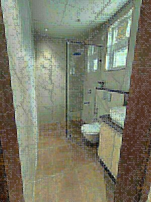 Bathroom in 3.5 BHK Apartment at Jashn Elevate, Sushant Golf City – for Sale