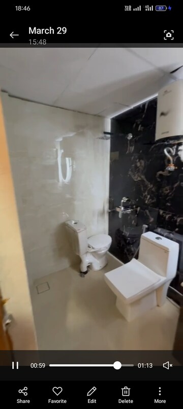 Master Bedroom in 3 BHK Apartment at Sikka Kimantra Greens, Sector 79 – for Rent