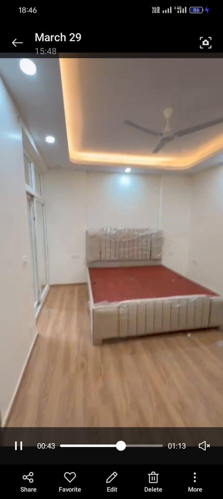 Bedroom, sikka-kimantra-greens 3 Bedroom 1500 Sq.Ft. Apartment In Sector 79 Noida 8585884