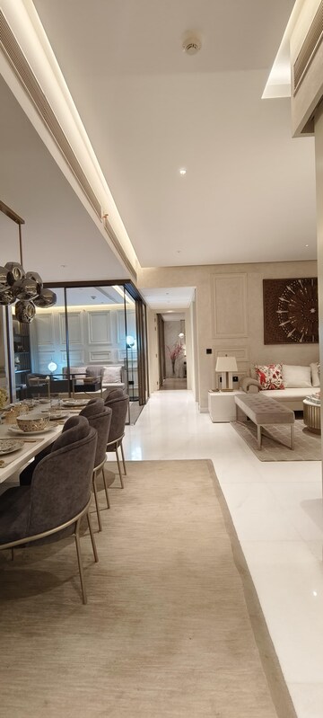 Living Room in 4 BHK Apartment at Lokhandwala Minerva Mahalaxmi, Mahalaxmi – for Sale